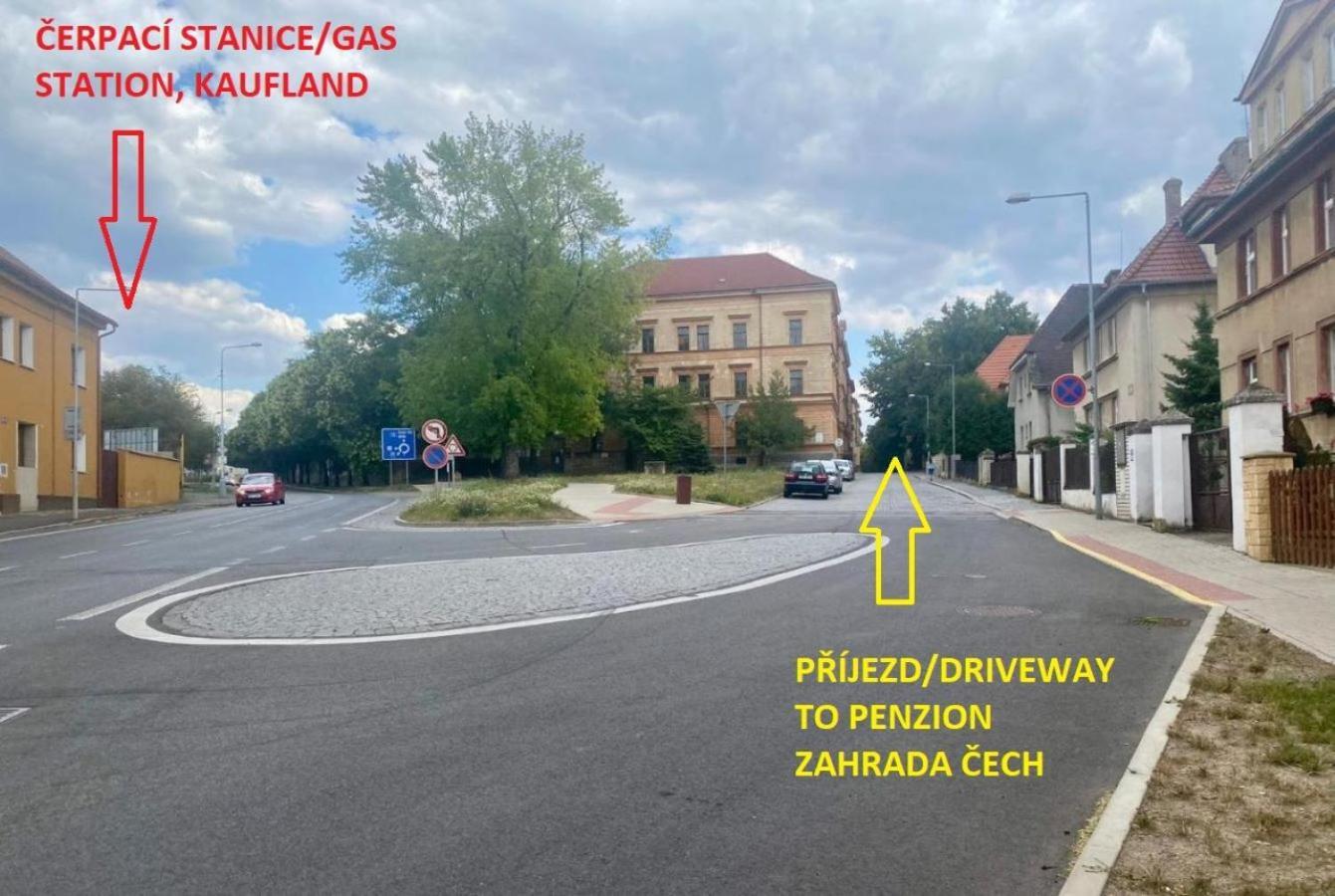 Penzion Zahrada Cech Litoměřice Zewnętrze zdjęcie